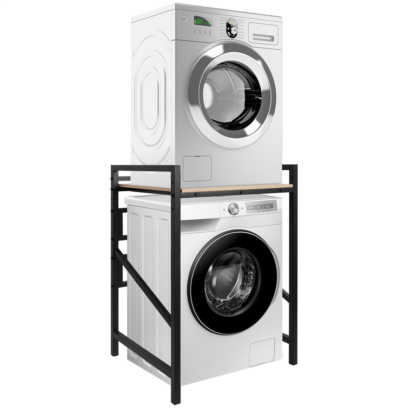 Washer Dryer Stacking Rack Stand, Heavy Duty Steel Standing Storage gallery
