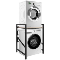 Washer Dryer Stacking Rack Stand, Heavy Duty Steel Standing Storage