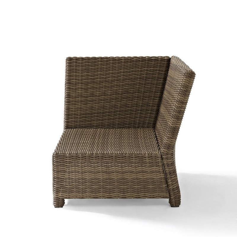 Bradenton Wicker Corner Outdoor Sectional Chair gallery