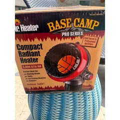 Mr. Heater Base Camp Pro Series Compact Radiant Heater 3800 BTU MH4BC Red Black