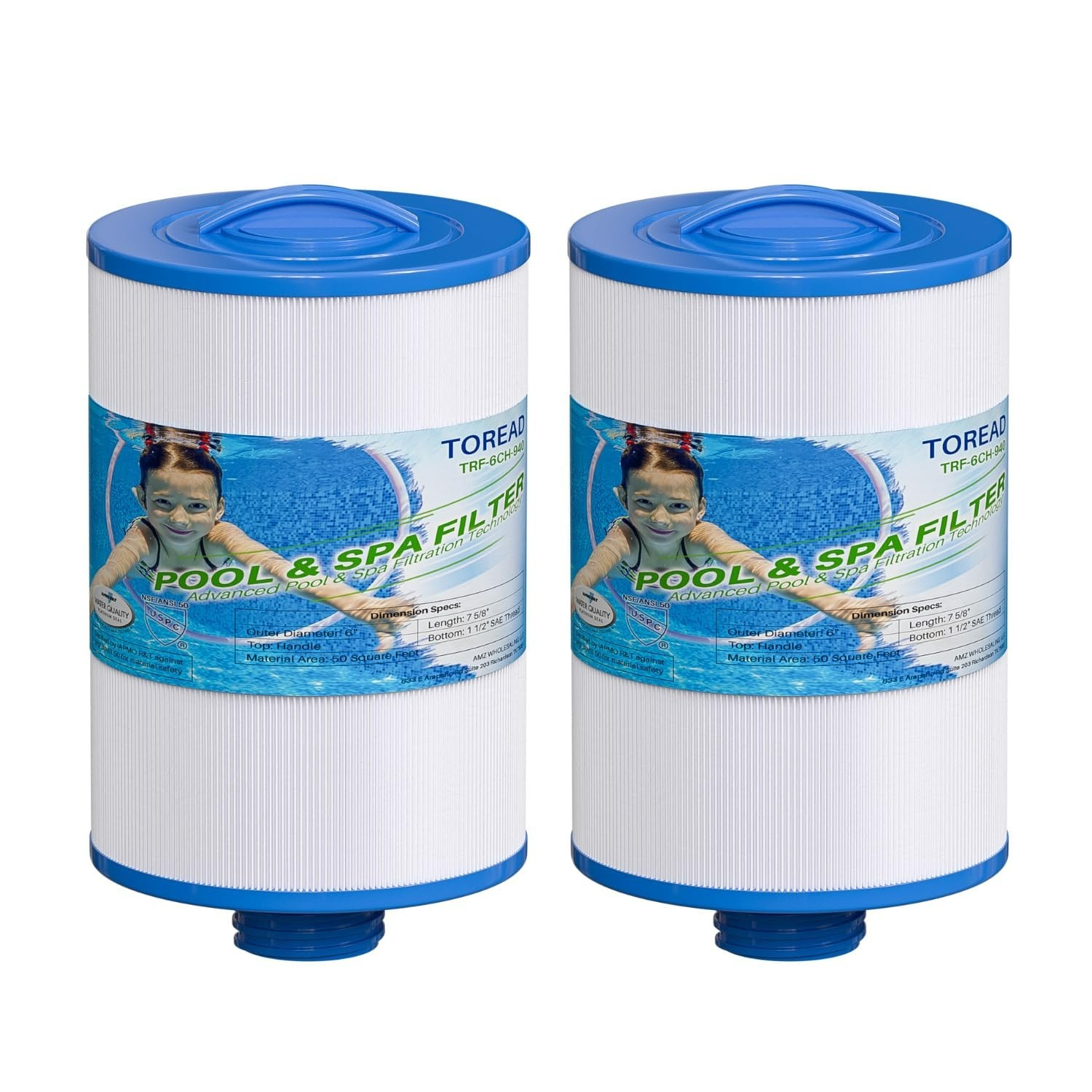 FC-0359 SPA Filter Replacement for Unicel 6CH-940, PWW50P3(NOT PWW50P4),817-0050 gallery