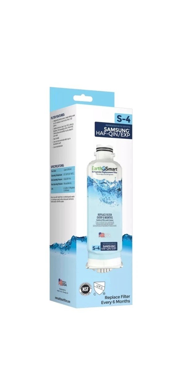 Earth Smart 4005003 S-4 Refrigerator Replacement Filters for Samsung Haf-qin gallery