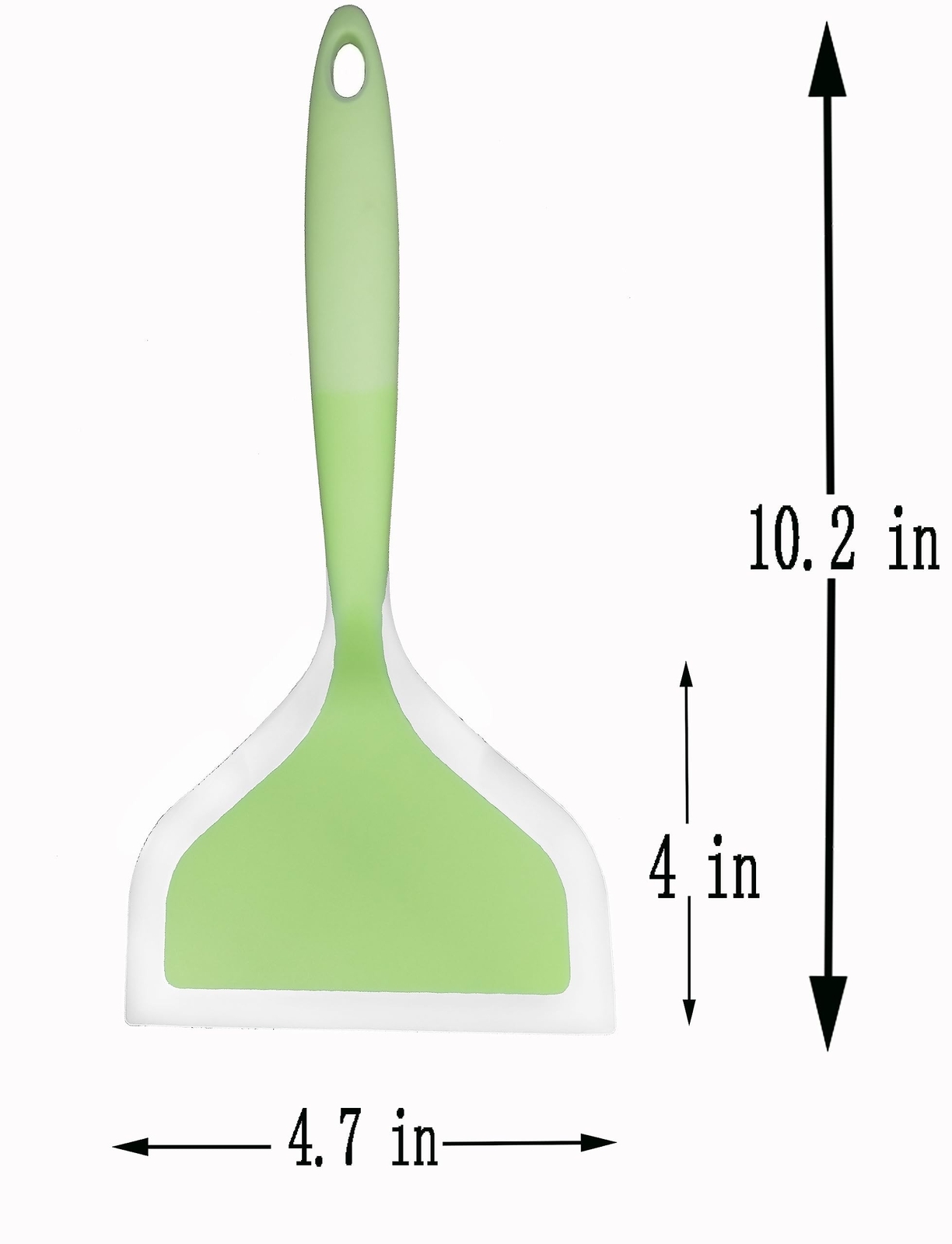 Silicone Wrapped Plastic Fish Spatula Pancakes Shovel Non-Stick Heat-Resistan... gallery