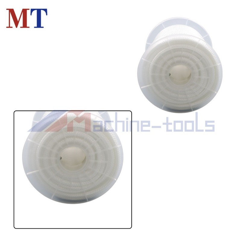 5/16" x 100' White Nylon Solid Braid Knot Rope High UV & Abrasion Resistance gallery