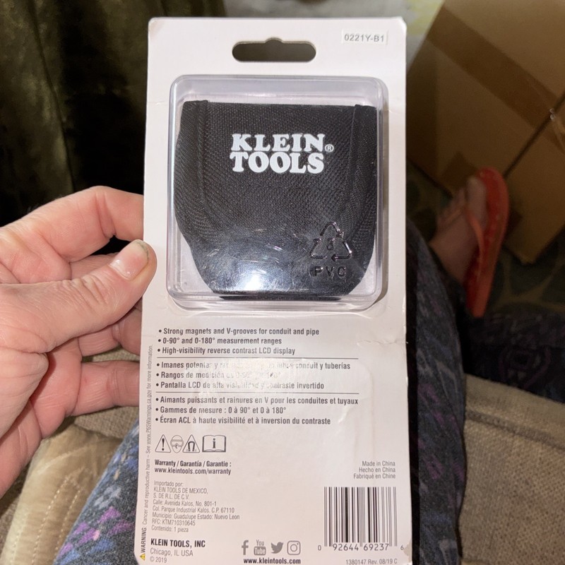 Klein Tools 935DAG Digital Level/Angle Gauge - 0-90 & 0-180 Degree Accuracy 2376 gallery
