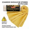 Premium Сar Shammy Towel - 26" x 17" - Super Absorbent Chamois Cloth for Car - gallery