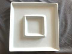 CB2 Bento Square Server – New with Sticker – Rare/Discontinued