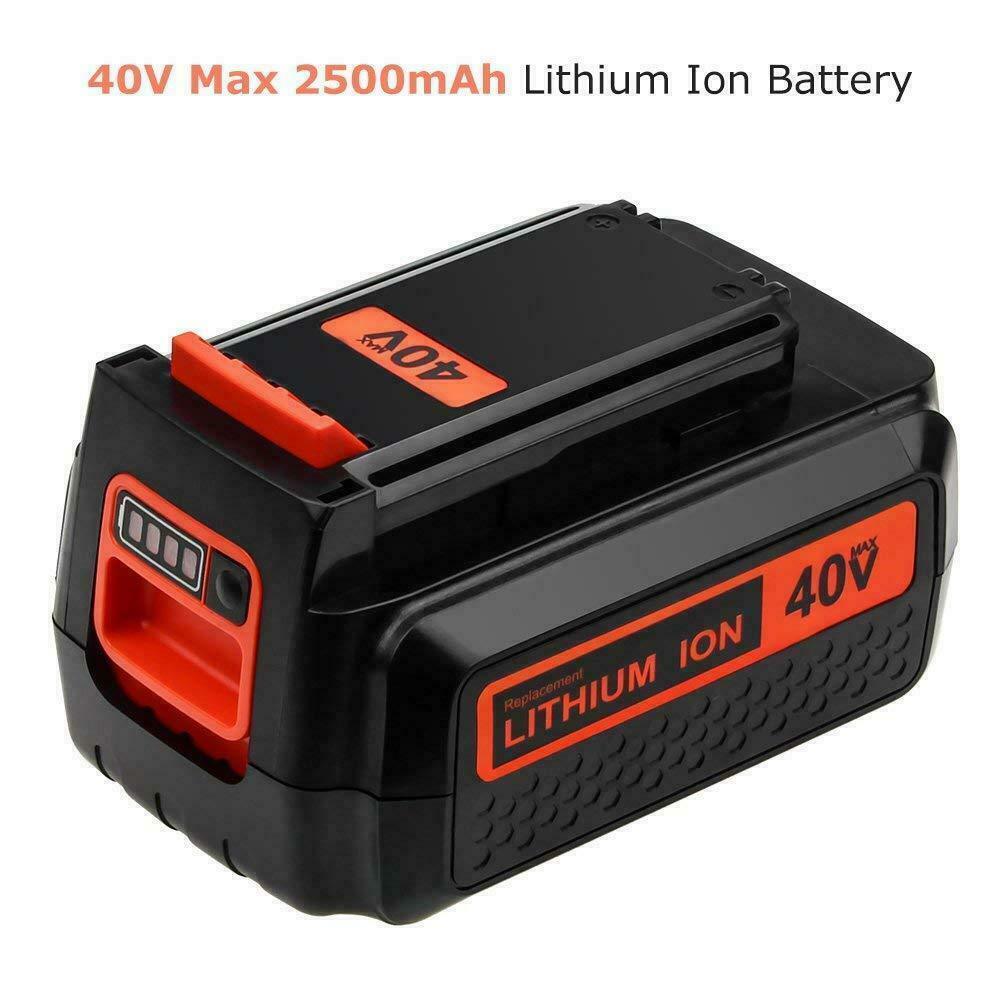 40 Volt 2.0Ah Lithium Battery for Black and Decker 40V Max LBX2040 LBXR36 LSW36 gallery