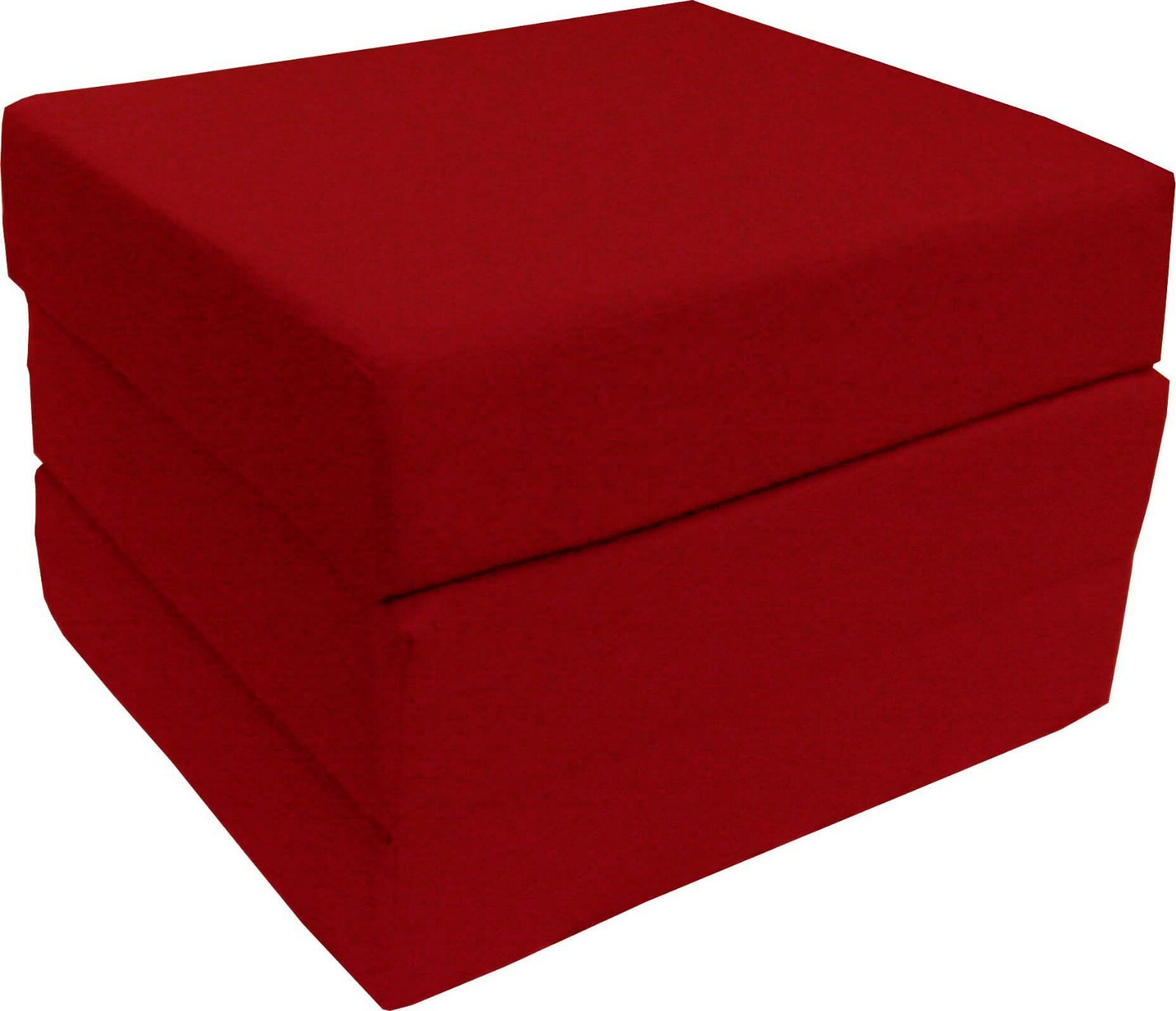 Shikibuton Trifold Foam Beds, Foldable Mats, Cushion Seats 6x27x75 Red gallery