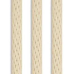 Solid Braid Cotton Rope art craft decoration macrame toy 1/8 1/4 3/8 1/2 5/8 3/4