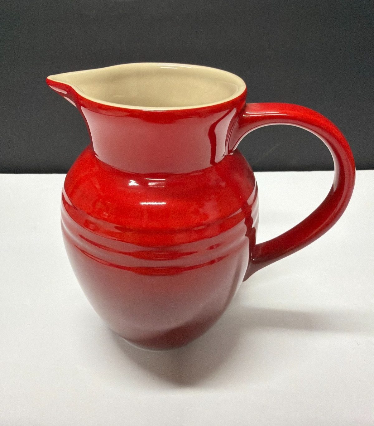 Le Creuset Stoneware CARAFE Scarlet Red Ombre Decorative S* gallery