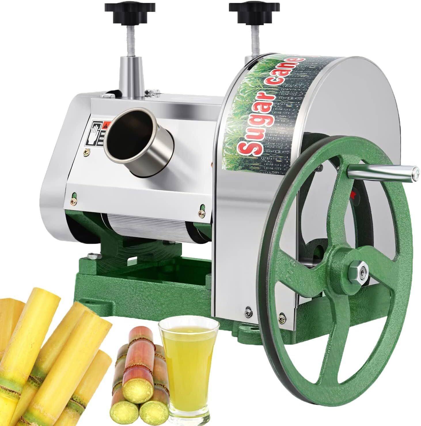 Manual Sugar Cane Juicer Machine Stainless Steel Juicer Press 110LB/h gallery