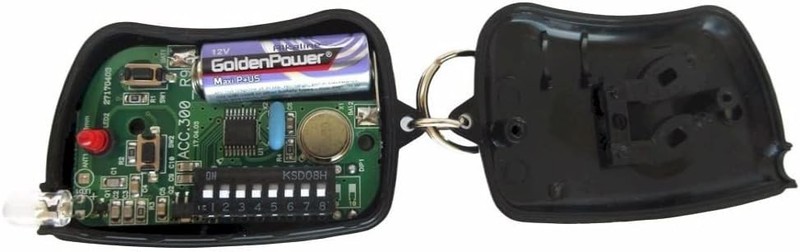 8 Digit Code Mini Remote Control Garage Door/Gate Transmitter Mini Flashlite gallery