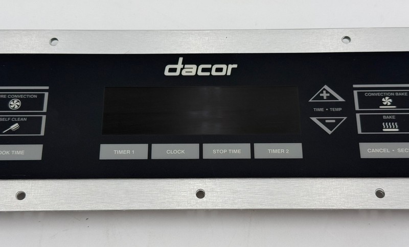 Dacor Single Oven Membrane Touch Panel 62310 62310B DE81-08133A gallery