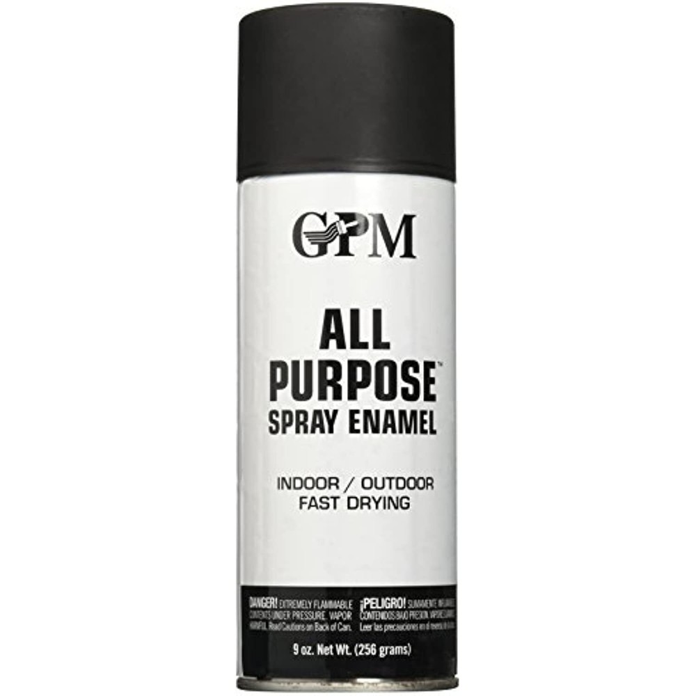 True Value Black AGP4-AER Flat Purpose Aerosol Interior/Exterior Spray Paint 9