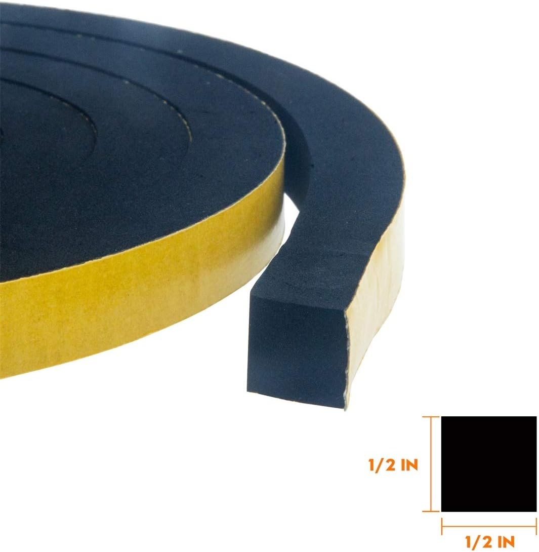 Weather Stripping Foam Insulation Strips with Adhesive for Door/Air Conditioner gallery