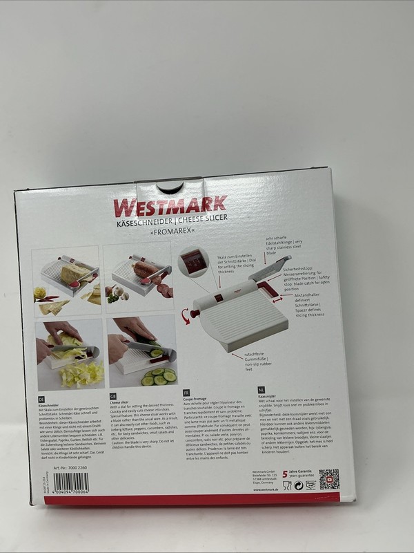 Westmark Germany Multipurpose Stainless Steel Cheese Slicer (BOX DAMAGED) gallery