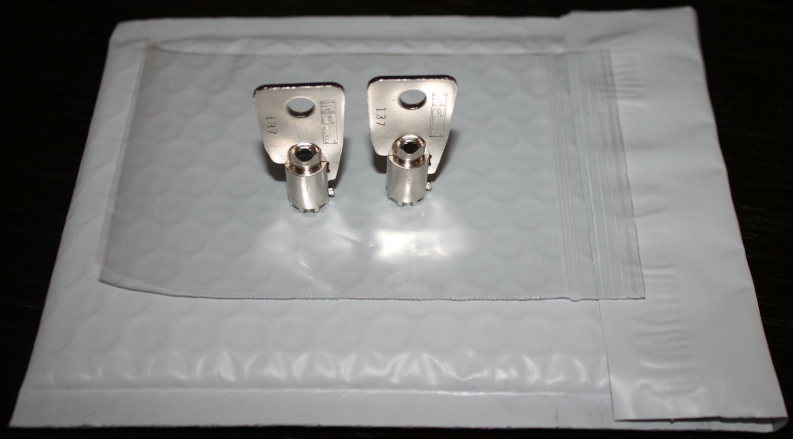HMC29751 to HMC30000 2-NEW KEYS FOR Protex Gun Wall Safe Homak. Replacement KEY gallery