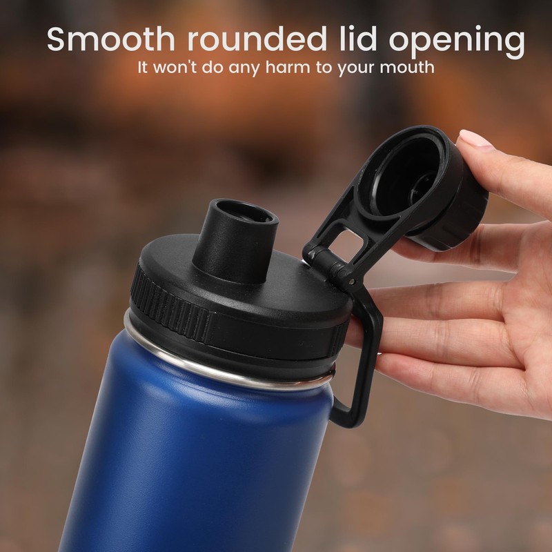 Spout Lid Replacement for Hydro Flask Wide Mouth 12, 16, 18, 32, 40, 64 black gallery