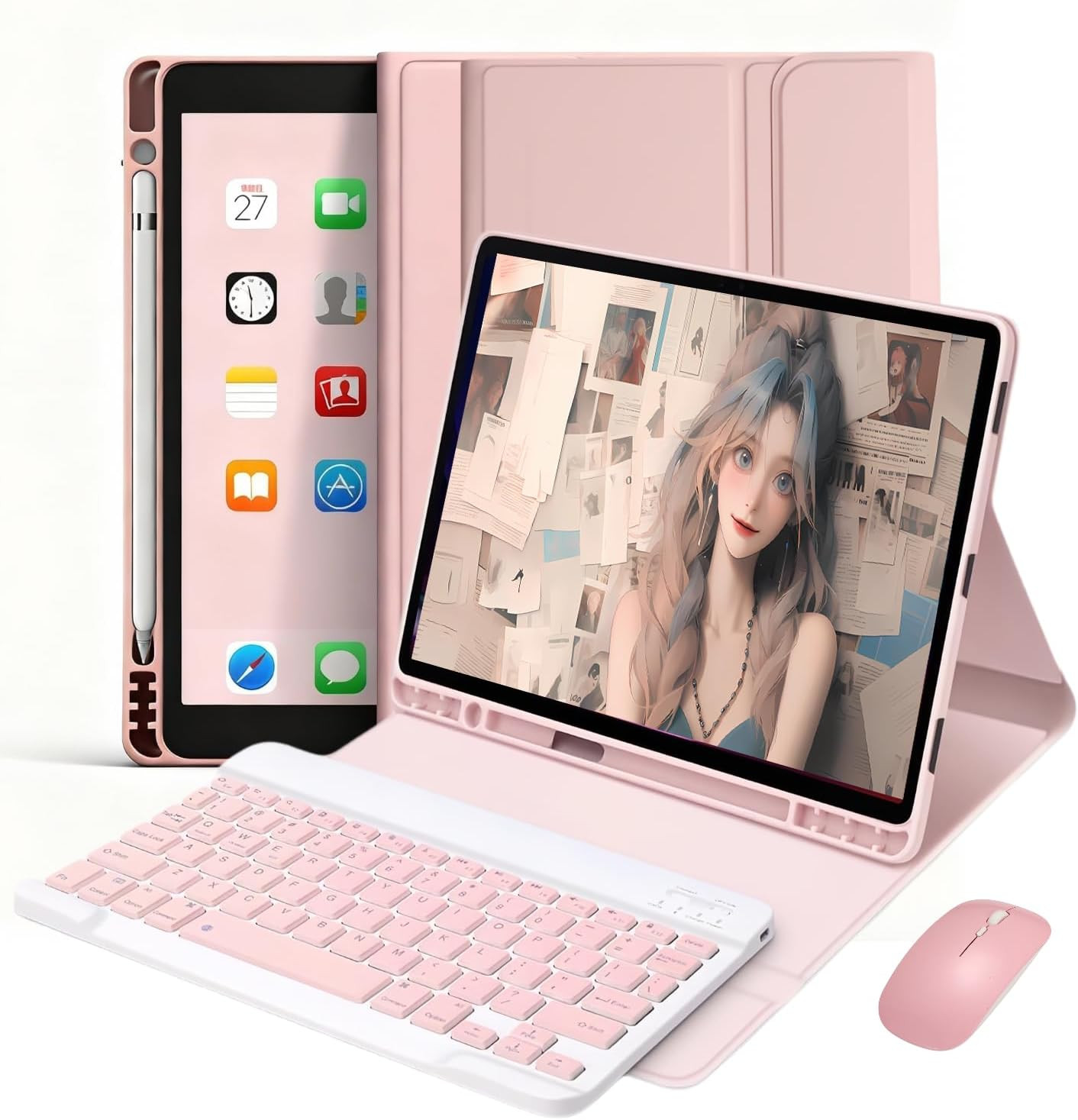 Keyboard Case w/Mouse for Samsung Galaxy Tab A9+/A9 11’’ 2023 SM-X210/X216/X218 gallery