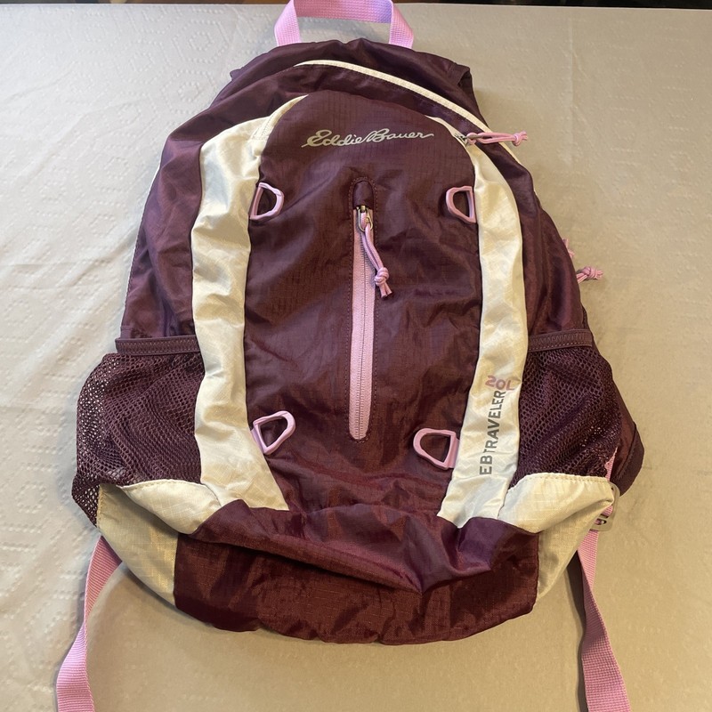 Eddie Bauer Traveler Packable Backpack 20L Purple