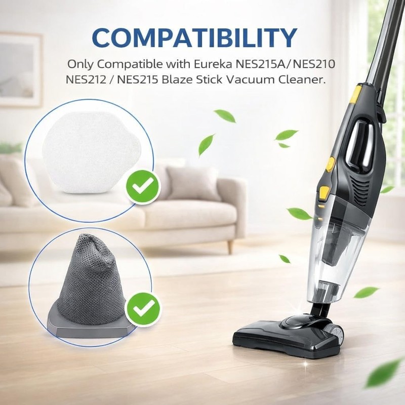 4 PCS Replacement Filters Compatible with Eureka / / Blaze Stick Vacuum Clean... gallery