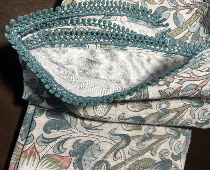 William Morris & Co LODDEN Shower Curtain Cotton 72” Cottage NEW!!! BEAUTIFUL! gallery