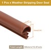 Window Weather Stripping Door Seals 5/16" Wide Kerf Mount 5m Brown gallery
