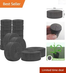 Cloning Collars 30 Pack for Hydroponics 2 Inch Net Cups Plant Cloning Sponges