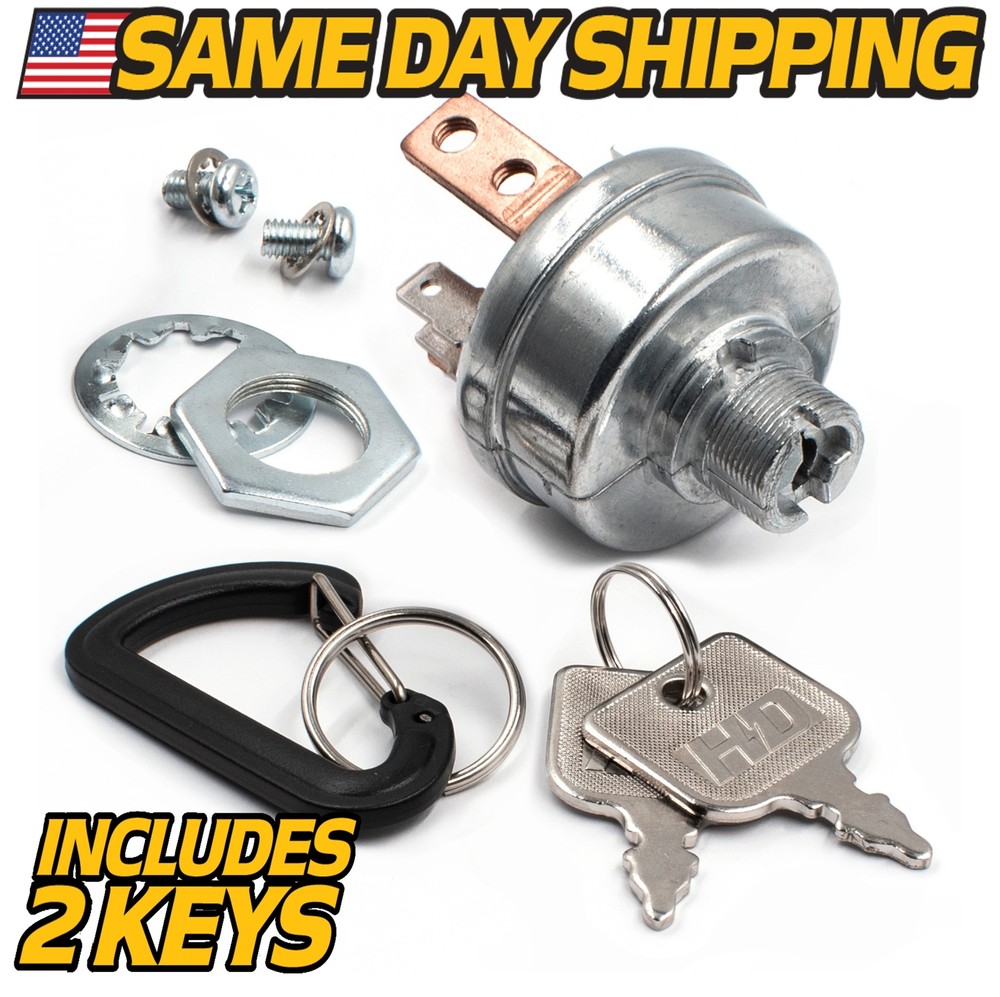 Ignition Key Switch for 365401R STD-365401R STD365401R Sears Craftsman Roper AYP