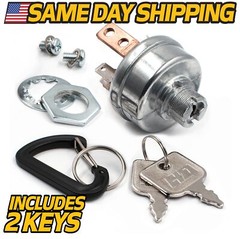 Ignition Key Switch for 365401R STD-365401R STD365401R Sears Craftsman Roper AYP