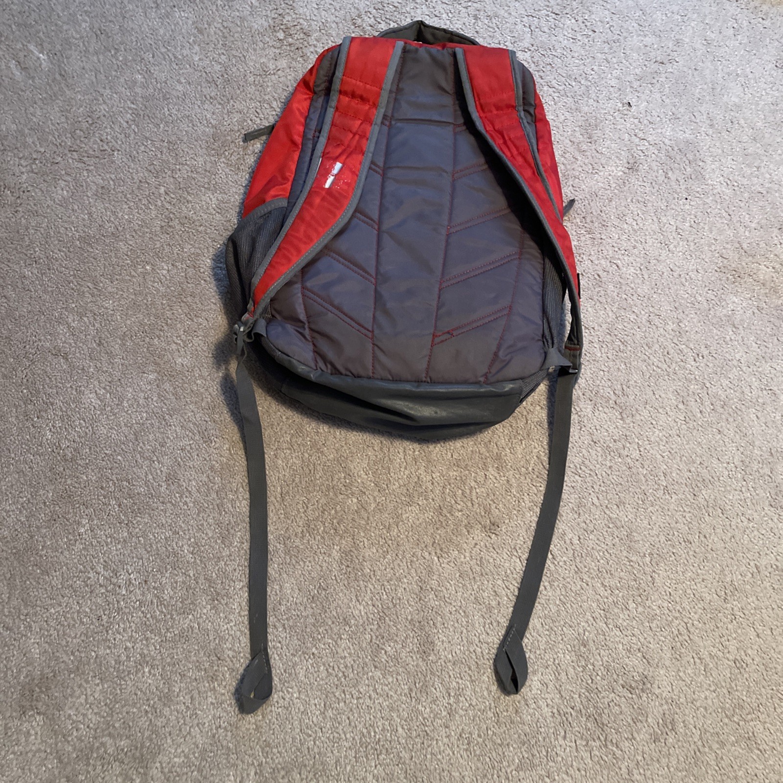 Under Armor Storm 1 School Backpack 4 Pockets Red And Gray Color 2