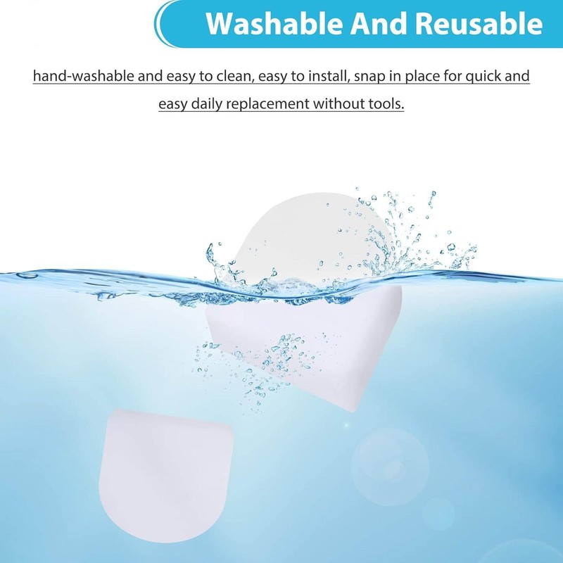 4 PACK Foam Filters Replacement for Shark WD100 WD101 WD200 WD201 AW201 gallery