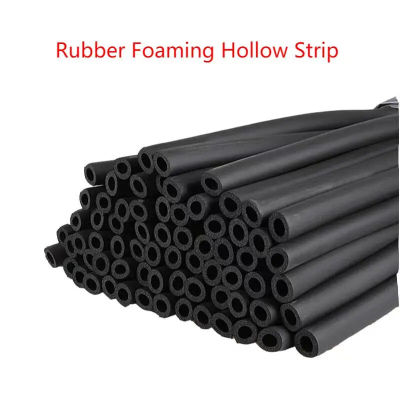 Waterproof Pipe EPDM Rubber Foam Sponge Seal Strip Round Dia.3mm 4mm 6mm-20mm gallery