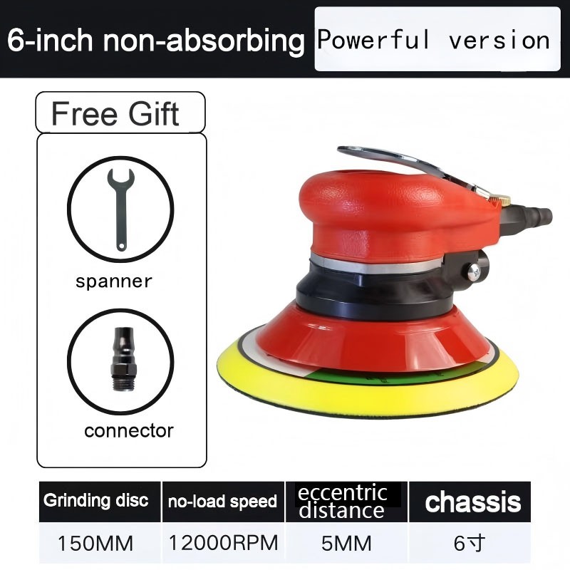 Random Orbital Sander Pneumatic Palm Sander 6" x 3/16" Diameter Orbit gallery