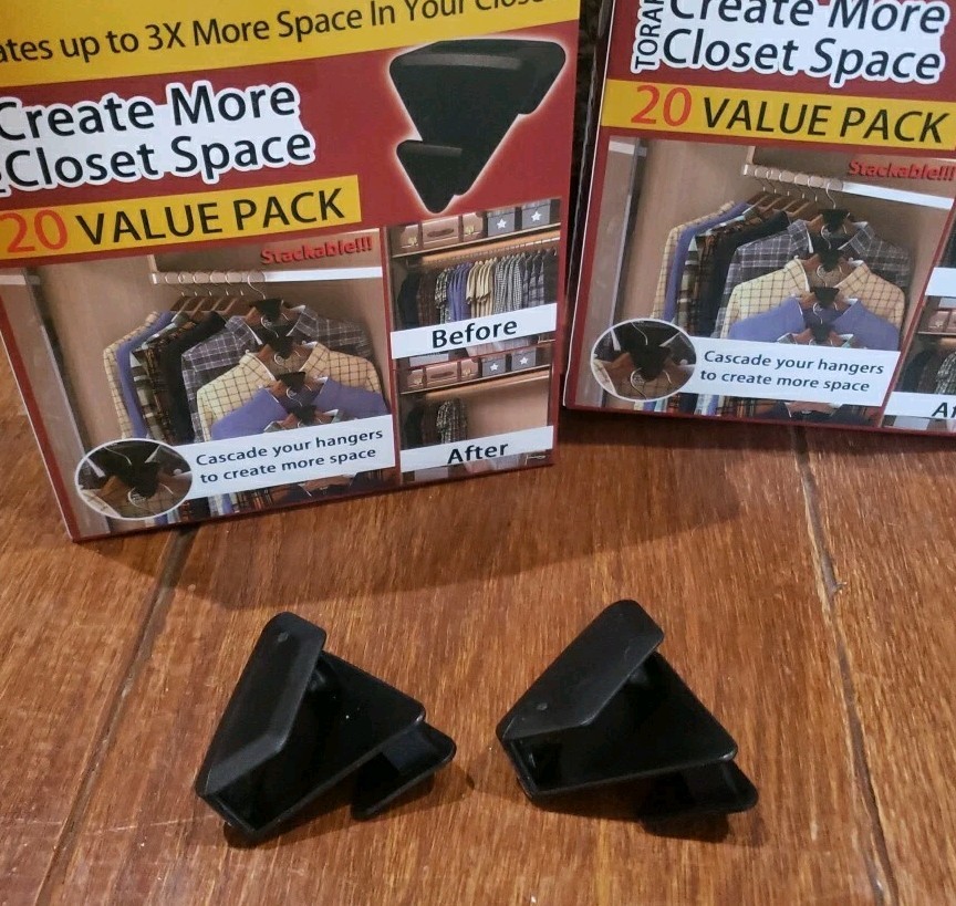 Torakt Create More Closet Space 40 Piece Total Value Pack BRAND NEW 2 Boxes gallery