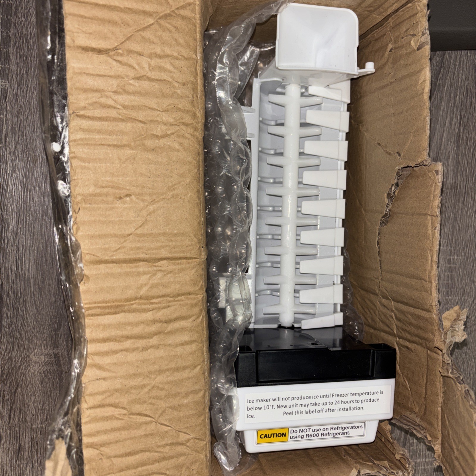 New Open Box W10300024 4444453 Refrigerator Ice Maker Assembly Replacement gallery