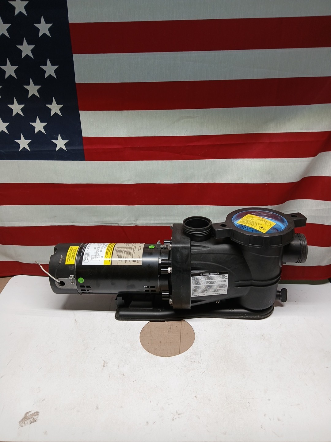 Everbilt 1 HP Pool Pump InGround 2 Speed 230V (Model SPP10002-2SP) NEW OB gallery