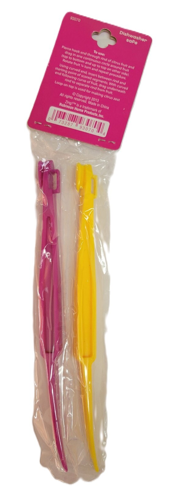 Zing! Citrus Peeler (Color May Vary) Pack of 2 gallery