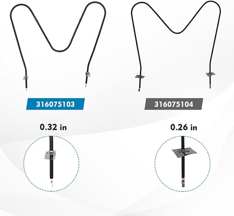Restoration-Compatible Oven Bake Element for Selected Electric Ranges - 240V gallery