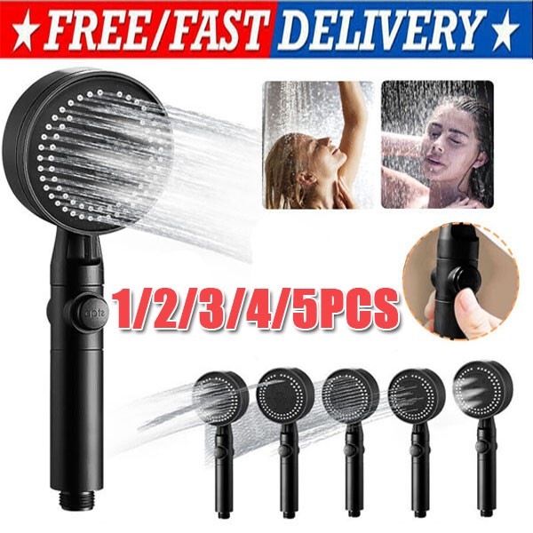 Shower Heads Handheld Spray High Pressure Adjustable Showerhead Top Spray Bath gallery