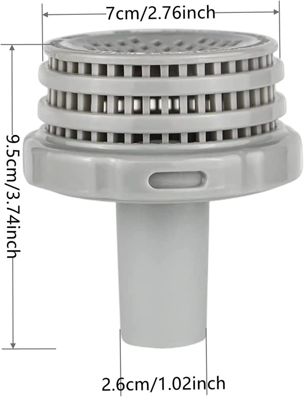 11070 & 11072 Pool Strainer/Filter Connector Replacement Strainer Connector gallery