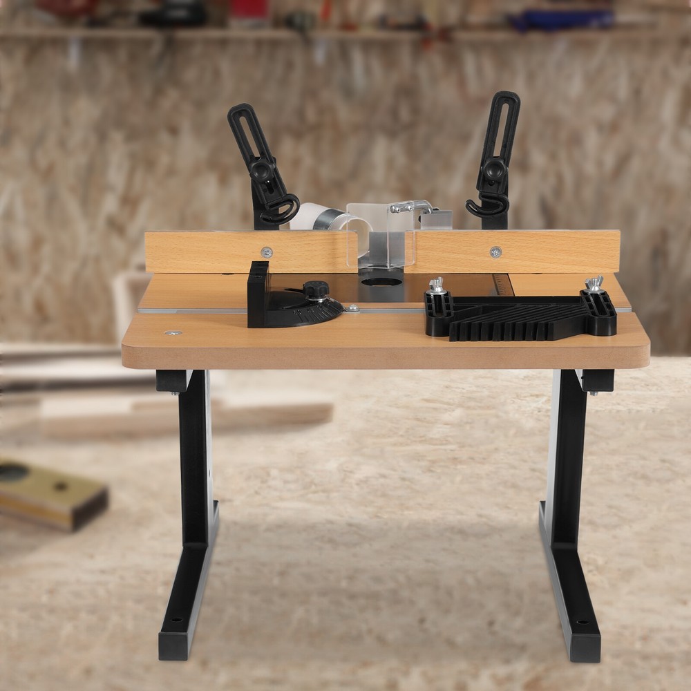 200kg MDF Router Table Rectangle Tabletop Woodworking Router Table 43*40cm