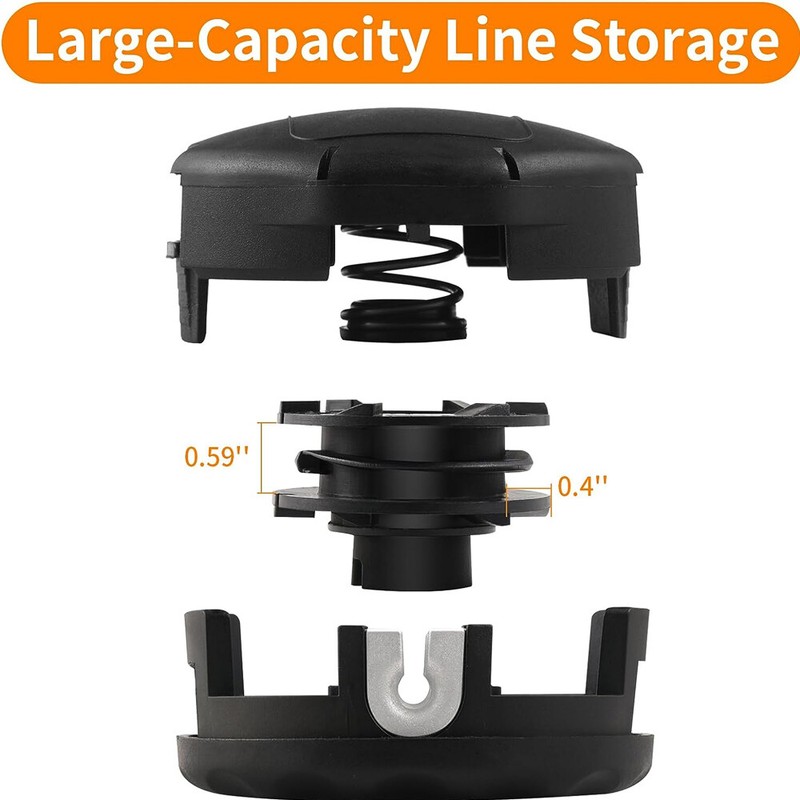 1PC String Trimmer Head Replacement - Fit Echo SRM-225 260 230 Speed Feed 400 gallery