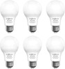 6 PACK A19 LED Light Bulb 9W 800 Lumen 60W Equivalent 5000K Daylight White gallery