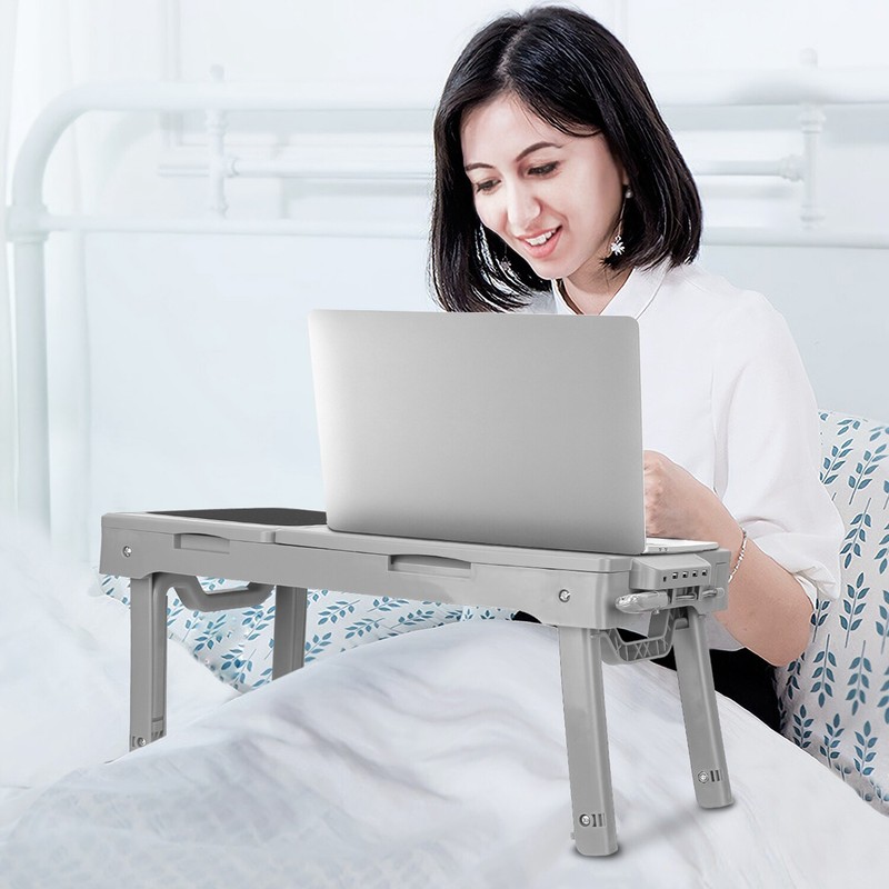 Portable Laptop Notebook Table Foldable Stand Sofa Bed Lap Tray Computer Desk gallery