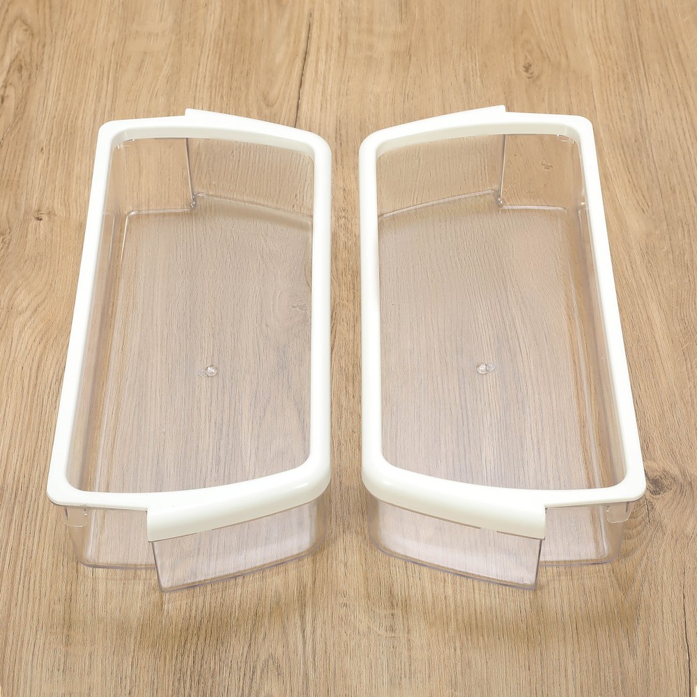 2-Pack Whirlpool Refrigerator Door Bin Basket Shelf For W10321304 AP6019471