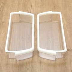 2-Pack Whirlpool Refrigerator Door Bin Basket Shelf For W10321304 AP6019471
