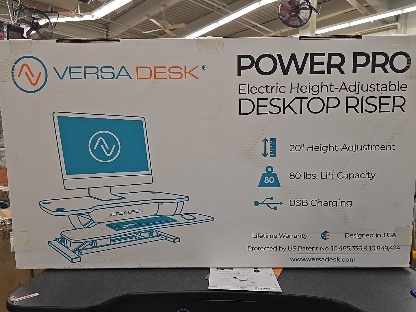 VERSADESK® PowerPro™ 36” x 24” Standing Desk Converter gallery