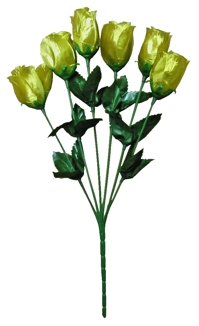 (Pack 12) 72 Metallic Gold Roses Silk Flower 14" Home Party Craft Decor Art USA gallery